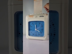 LCD Electronic Employee Attendance Digital Time Recorder Desktop Timecard with Time Clock Cards Keys