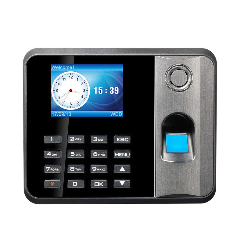 2,8 Zoll-Farbbildschirm-Fingerabdruck-Anwesenheits-Maschinen-biometrische Zeiterfassung