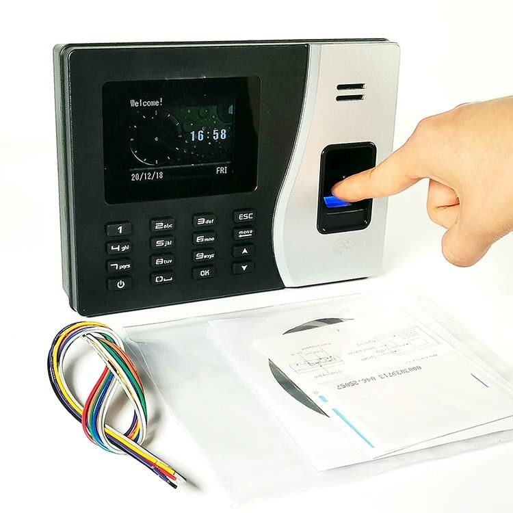 18 Karten-Fingerabdruck-Anwesenheits-Maschine der Sprachen2.8inch RFID