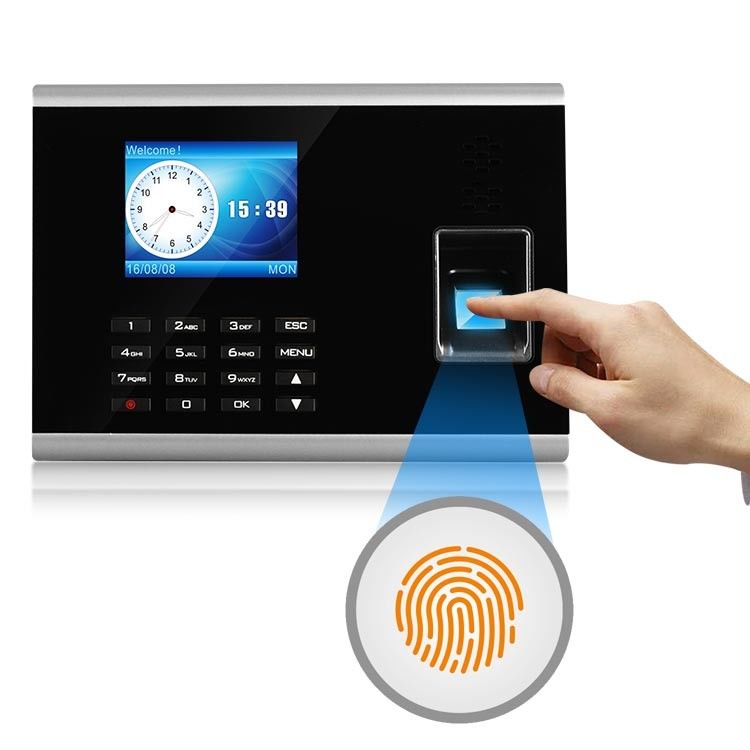 RFID-Karten-Fingerabdruck 2,8 Anwesenheits-Maschine Zoll TFTs Digital