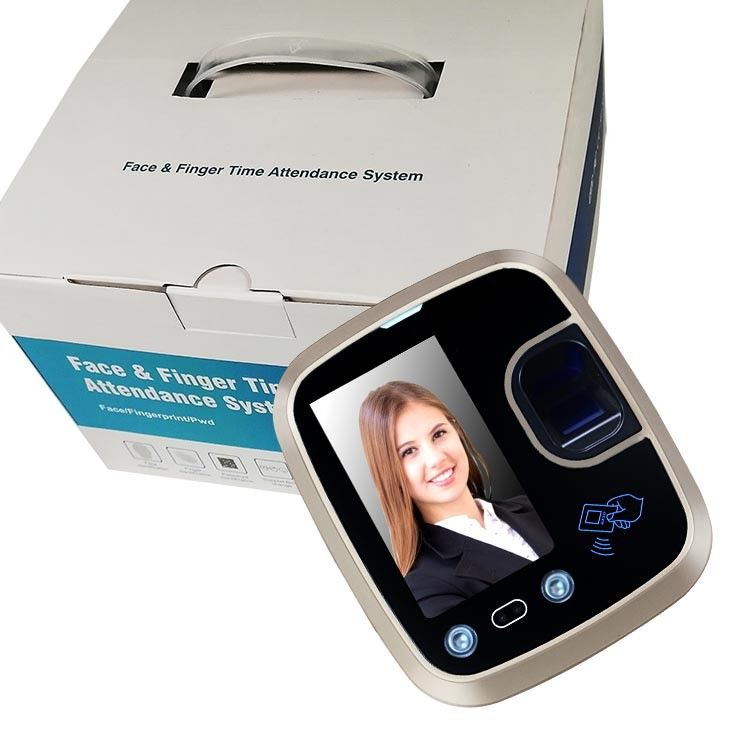 Touch Screen RFID 4,3 Zoll-biometrisches Gesichtserkennungs-System