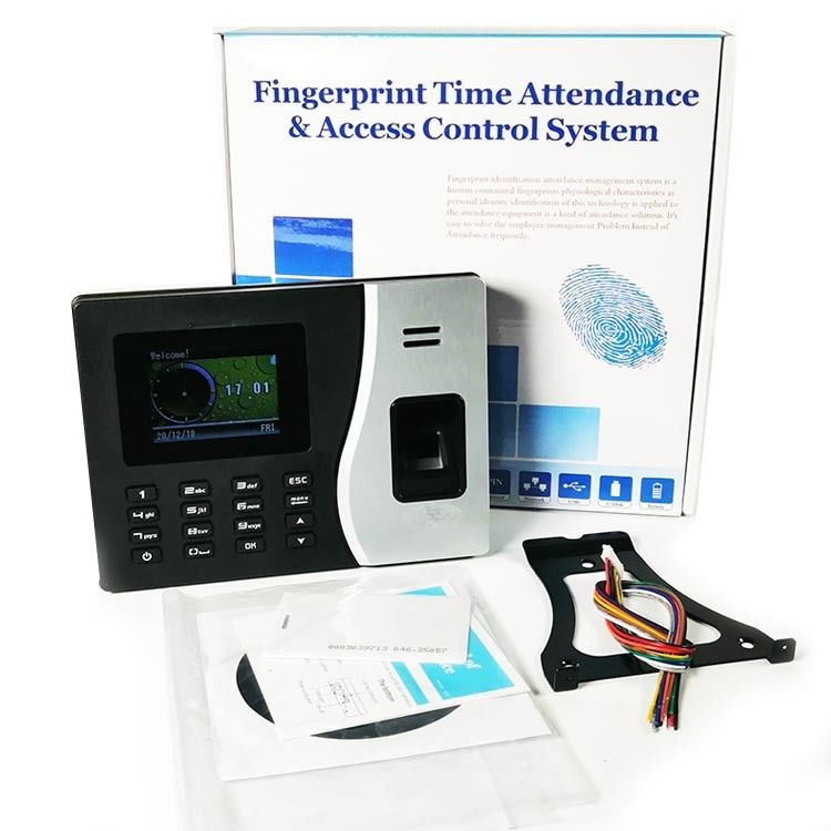 Fingerabdruck-Zeit-Anwesenheits-System des Karten-Passwort-9V LCD