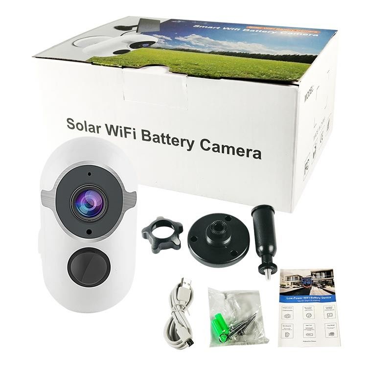 Sonnenkollektor 1080p Mini Wifi Camera Home Use Radioapparat versteckter CCTV