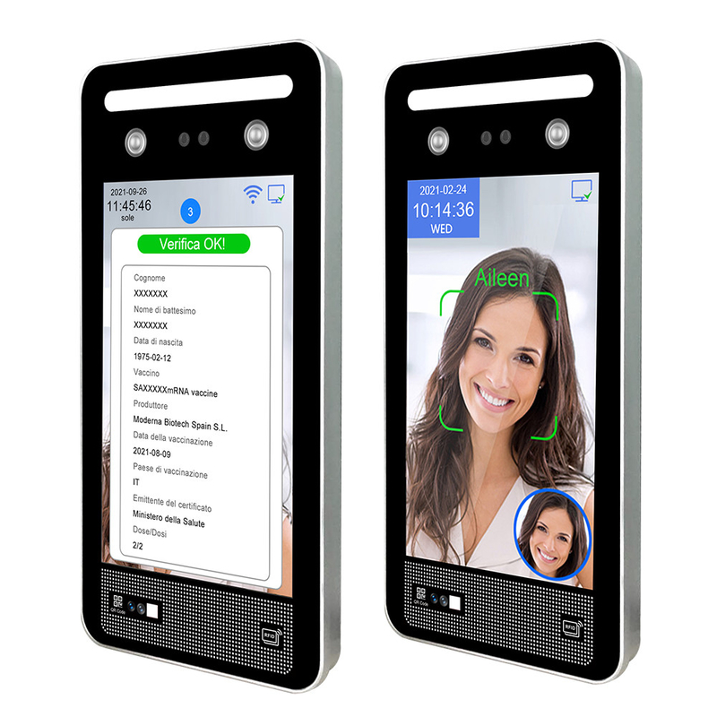 QR Code-Scanner-Leser App C19 EU-Impf-EU-Grün-Durchlauf-Scanner Verifica Italien