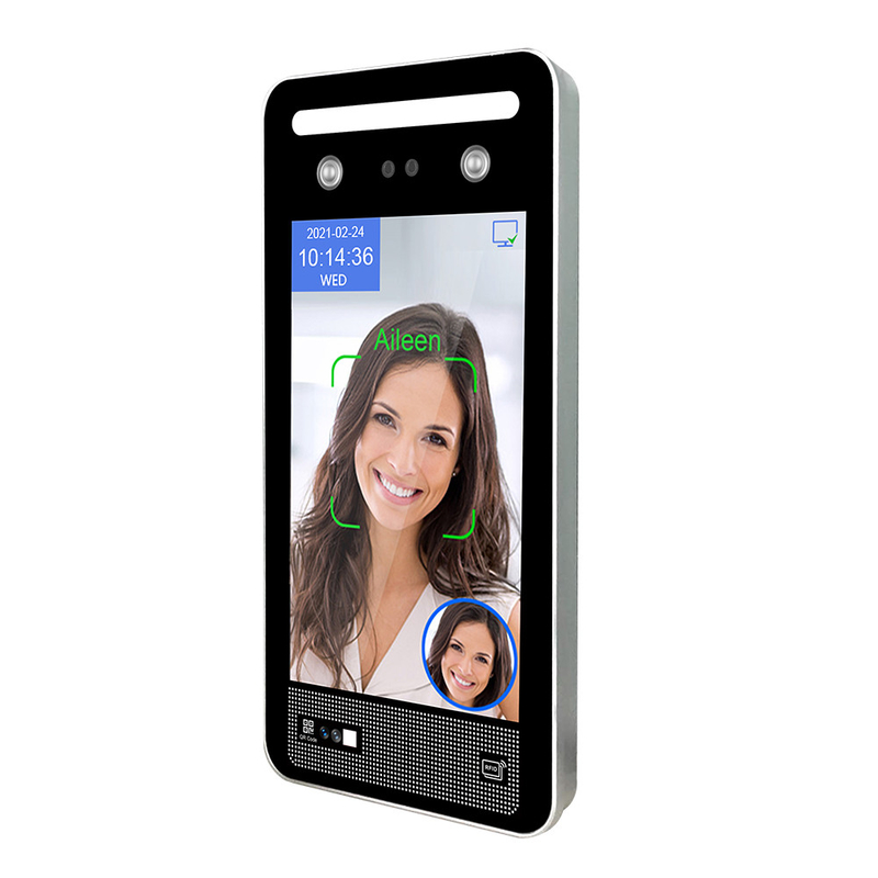 Grün-Durchlauf-QR Code-Leser Facial Recognition Thermometer EU C19 Verifica