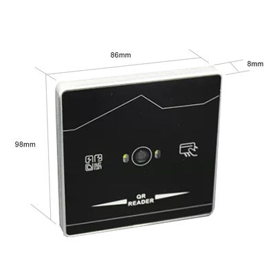 Ausgeglichener Glasqr code-Leser Access Control Wiegand Proximity Card Reader