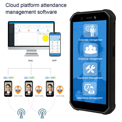 Gesichtserkennungsmaschinen mit Cloud-basierter Verwaltung und Fernüberwachungsmöglichkeiten, ideal für Multi-Site-Geschäftsbetriebe