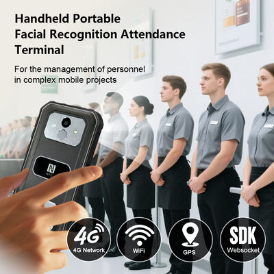 Portable Time Attendance System Android Biometrisches Gesichtserkennungsgerät