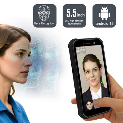 Portable Time Attendance System Android Biometrisches Gesichtserkennungsgerät