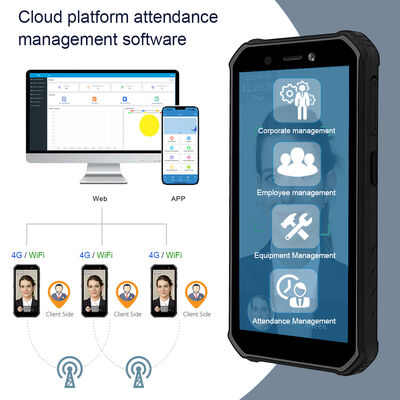 Portable Time Attendance System Android Biometrisches Gesichtserkennungsgerät