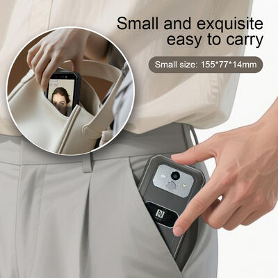 Portable Time Attendance System Android Biometrisches Gesichtserkennungsgerät