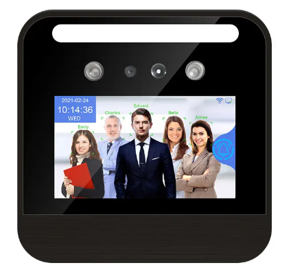 KI-basierte intelligente RFID-Karten-Zeiterfassungsmaschine für die Gesichtszugangskontrolle mit WiFi/4G-Modul