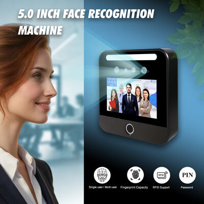 WIFI Mitarbeiter KI Gesichtszeit Anwesenheit Maschine Mitarbeiter Fingerabdruckscanner Uhr ein- und aus Maschine Zeitrekorder