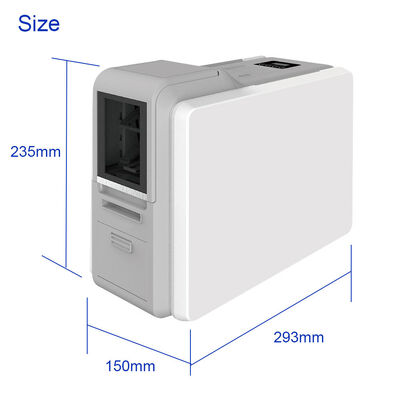 Doppelseitiges Druckkartendrucker mit thermischer Farbstoffsublimation und Auflösung von 300 DPI für den Druck von PVC-ID-Karten