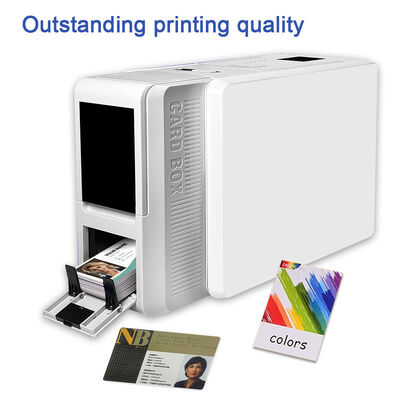 Doppelseitiges Druckkartendrucker mit thermischer Farbstoffsublimation und Auflösung von 300 DPI für den Druck von PVC-ID-Karten