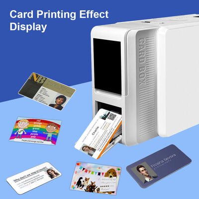 Doppelseitiges Druckkartendrucker mit thermischer Farbstoffsublimation und Auflösung von 300 DPI für den Druck von PVC-ID-Karten