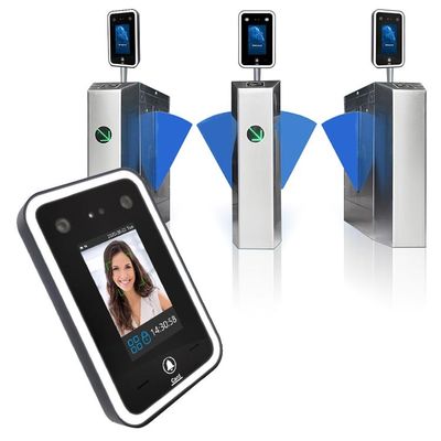ANERKENNUNGS-Zugriffskontrollsystem RoHS Gesichtsmit dem 4,3 Zoll-Touchable Schirm