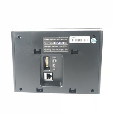 Angestellte lochen biometrische Fingerabdruck-TischplattenStempeluhr