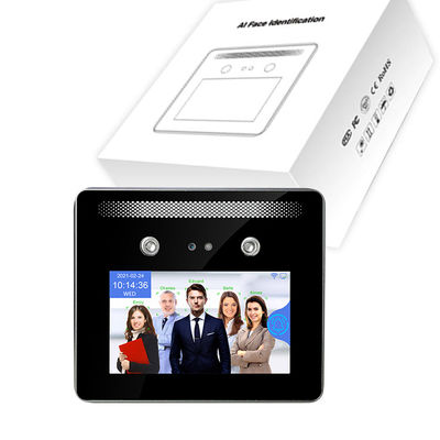 Gesichtserkennungs-Anwesenheits-Maschinen-sichtbare helle Zeiterfassung WDR IPS HD