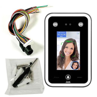 4,3 Zoll-sichtbare helle Gesichts-biometrische Anwesenheits-Maschine für Drehkreuz