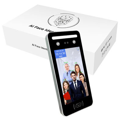 8 Zoll-Gesichtsanerkennungs-Zugriffskontrollsystem mit drahtloser RFID Karte Wifi