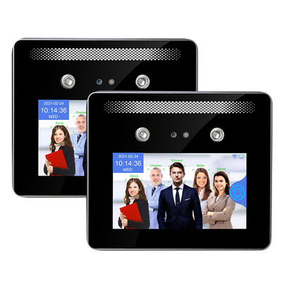 Dynamisches 5,0 Zoll-Gesichtserkennungs-Maschinen RoHS-Zeit-Anwesenheits-Zugriffskontrollsystem