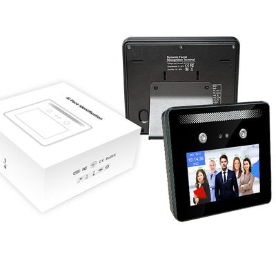 bearbeitet mehrfache Gesichtserkennung 0.2s biometrisches Zeit-Anwesenheits-System maschinell