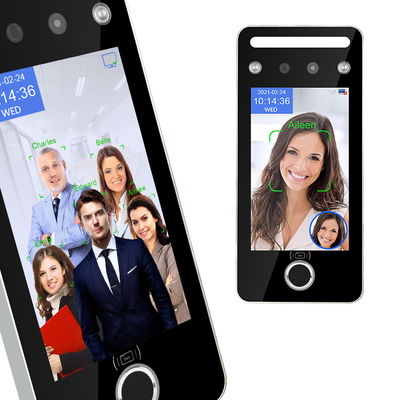 Zeit-Anwesenheits-System-Gesichtserkennungs-Maschinen WiFis HD 720P biometrische