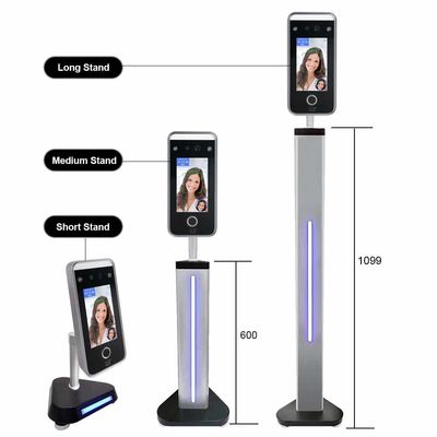 TCPs WDR Entdeckung der Fingerabdruck-Anwesenheits-Maschinen-Zeiterfassungs-2.5m